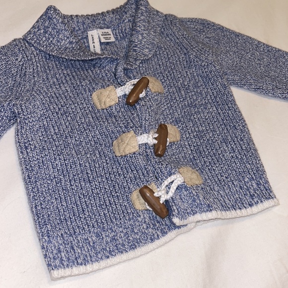 Janie and Jack Shawl Collar Cardigan - Picture 4 of 6